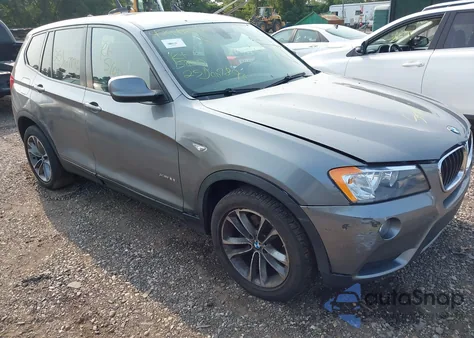 2013 BMW X3 xDrive28I из США, поврежденный, VIN 5UXWX9C55D0A15103